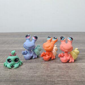 Vintage LPS Littlest Pet Shop Crab Lot‎ Collectible Y2K